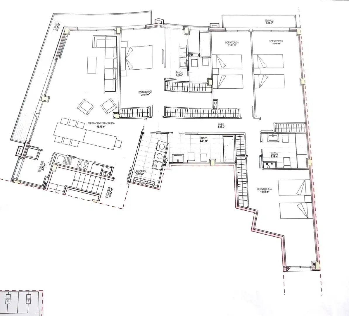 Apartament en venda en Sant Joan d'Alacant amb Aire condicionat, Calefacció i Terrassa