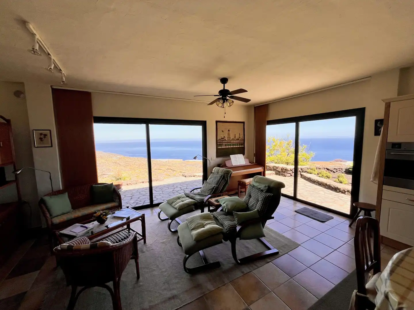 Sala de estar de Casa o chalet en venta en Frontera con Terraza, Trastero y Amueblado