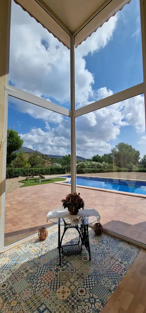 Schwimmbecken von Haus oder Chalet zum Verkauf in Totana mit Heizung, Privatgarten und Terrasse