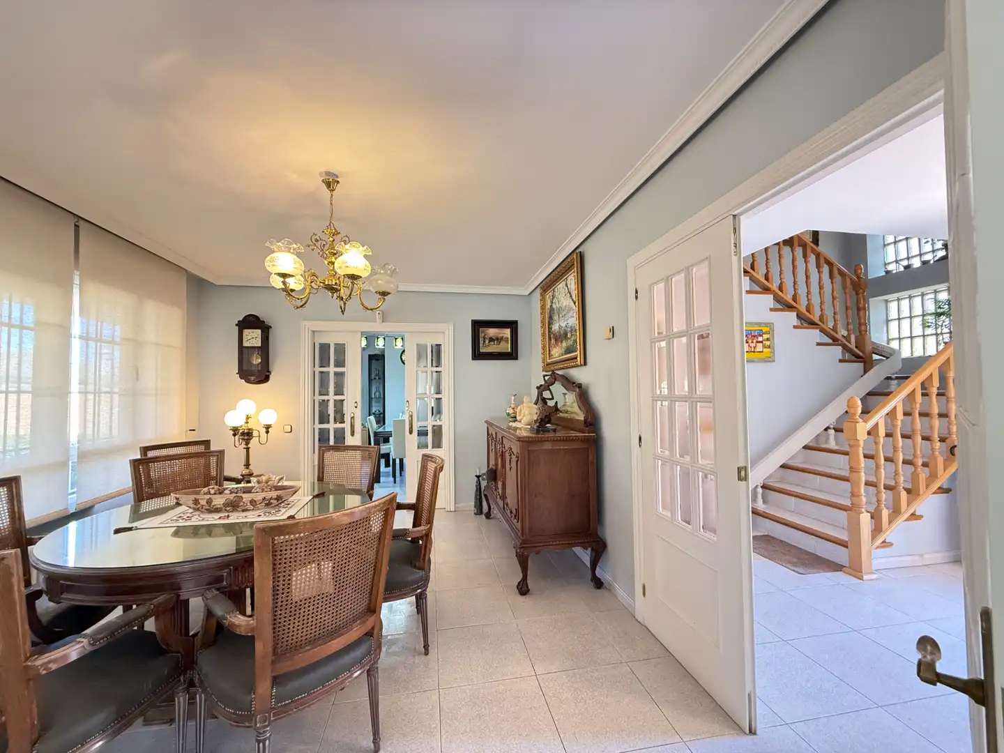 Dining room of Houses for sale in Griñón  with Air Conditioner, Heating and Private garden