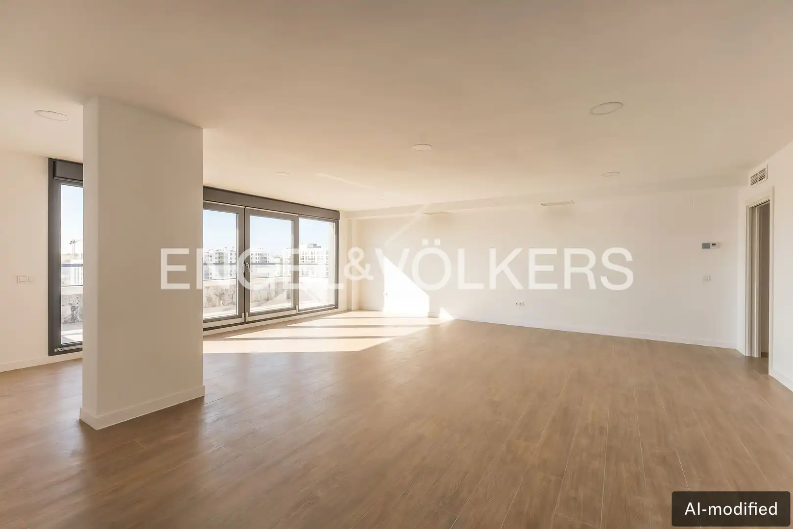 Living room of Flat for rent in Madrid  with Air Conditioner, Heating and Terrace