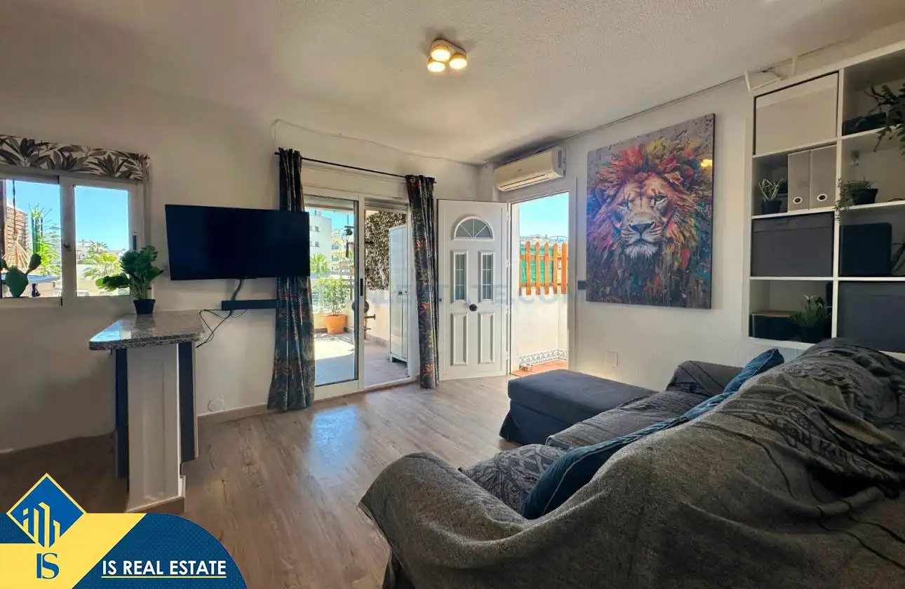 Living room of Houses for sale in Orihuela  with Heating, Terrace and Furnished