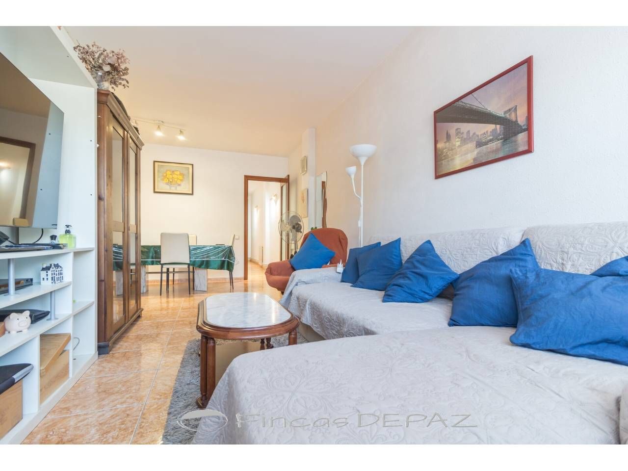 Sala d'estar de Pis en venda en Castelldefels amb Aire condicionat i Calefacció