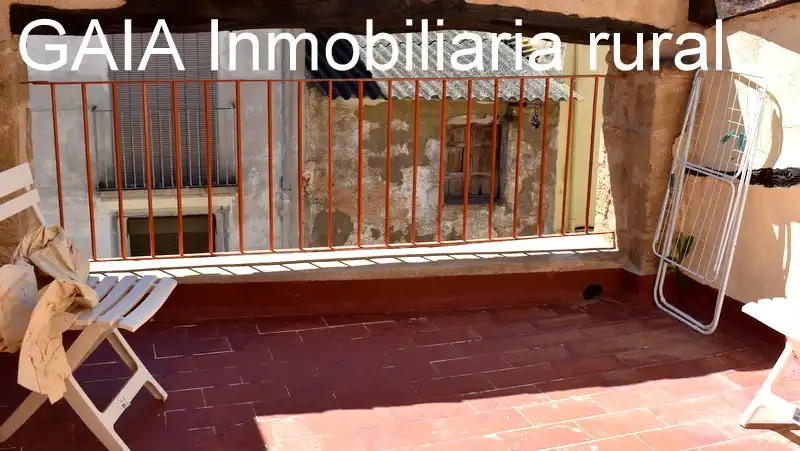 Vista exterior de Casa adosada en venda en Maella