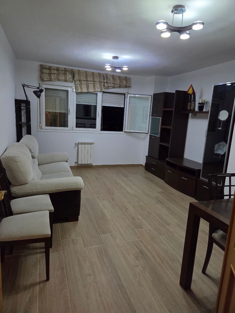 Living room of Flat to rent in  Madrid Capital  with Air Conditioner, Heating and Terrace