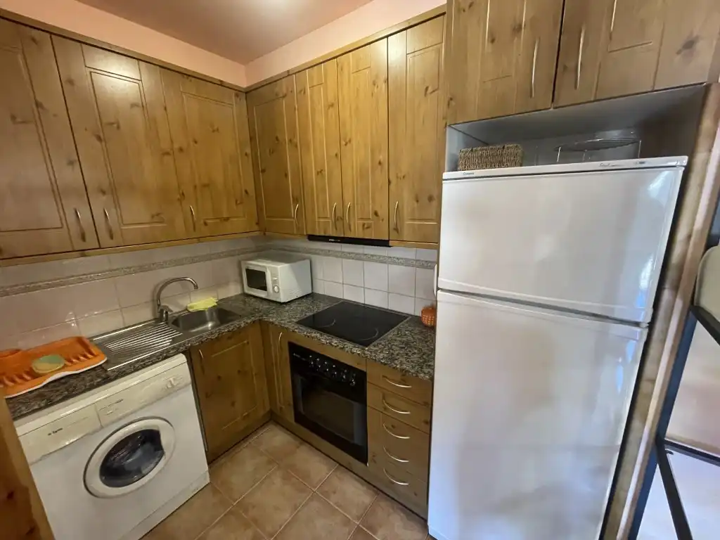 Kitchen of Flat for rent in Llavorsí  with Oven, Washing machine and Balcony
