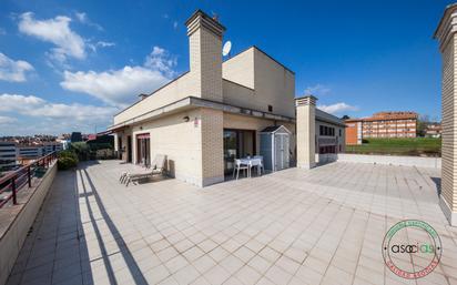 Exterior view of Attic for sale in Gijón   with Terrace