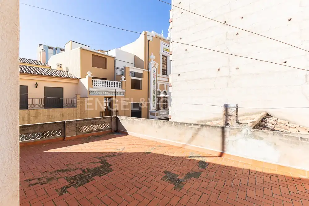 Vista exterior de Casa o xalet en venda en Almazora / Almassora amb Calefacció, Terrassa i Traster