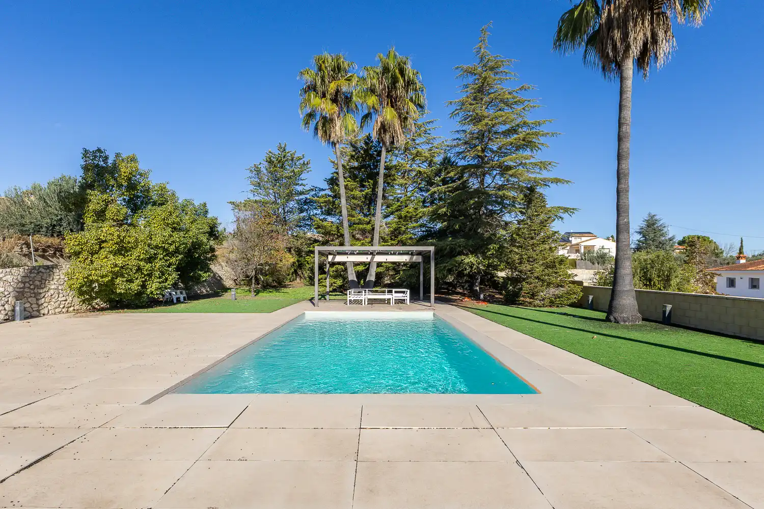 Swimming pool of Houses for sale in Ontinyent  with Air Conditioner, Heating and Private garden