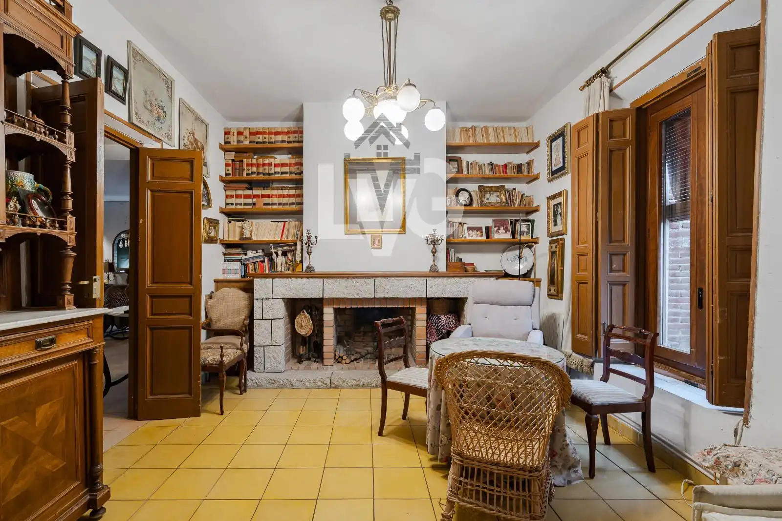 Wohnzimmer von Haus oder Chalet zum Verkauf in Valdetorres de Jarama mit Heizung, Privatgarten und Terrasse