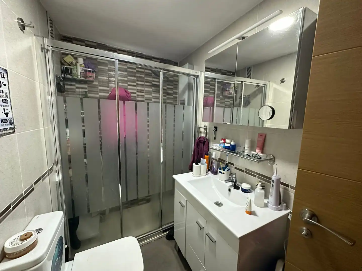 Badezimmer von Wohnung zum Verkauf in Madrid mit Klimaanlage, Heizung und Terrasse