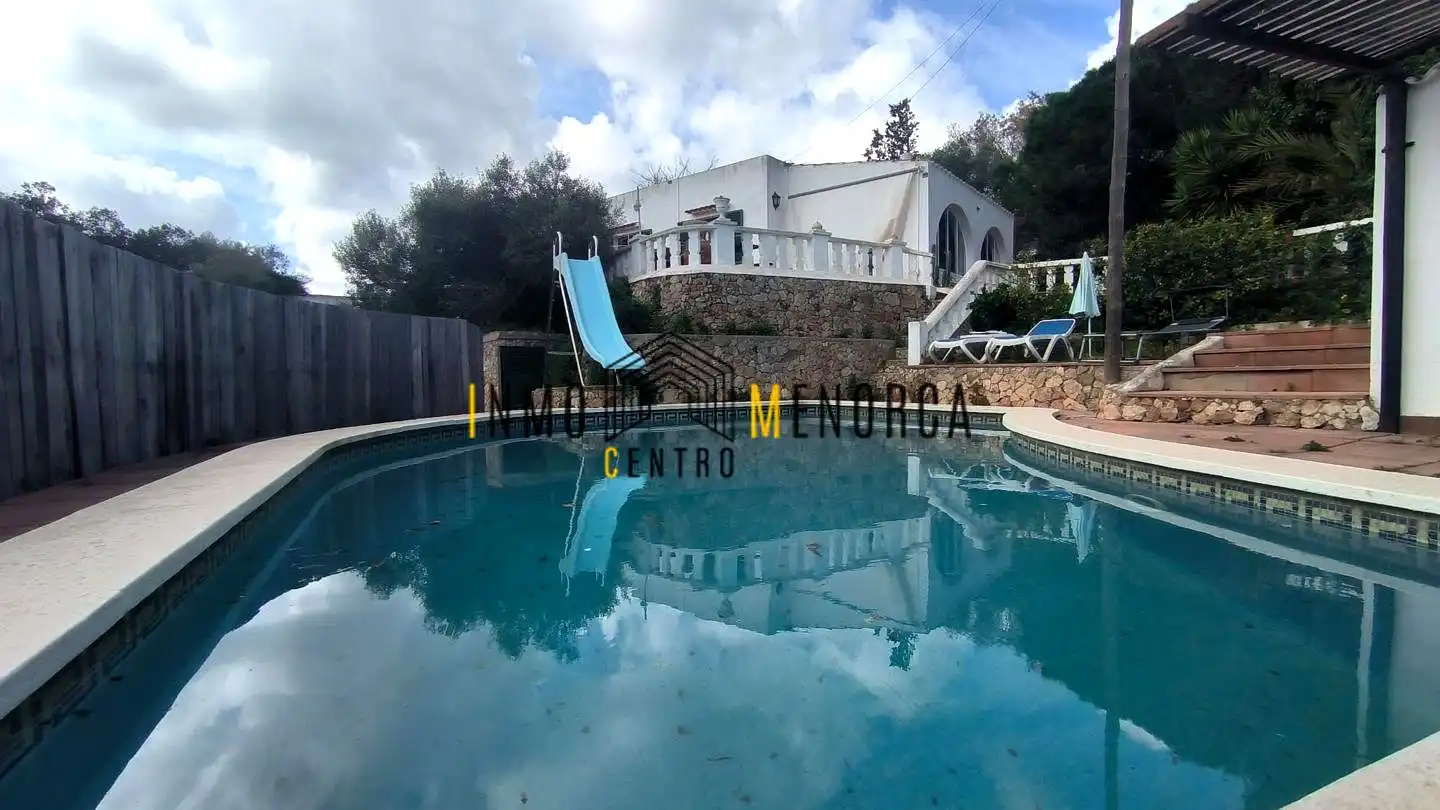 Vista exterior de Finca rústica en venta en Ciutadella de Menorca con Jardín privado, Terraza y Piscina
