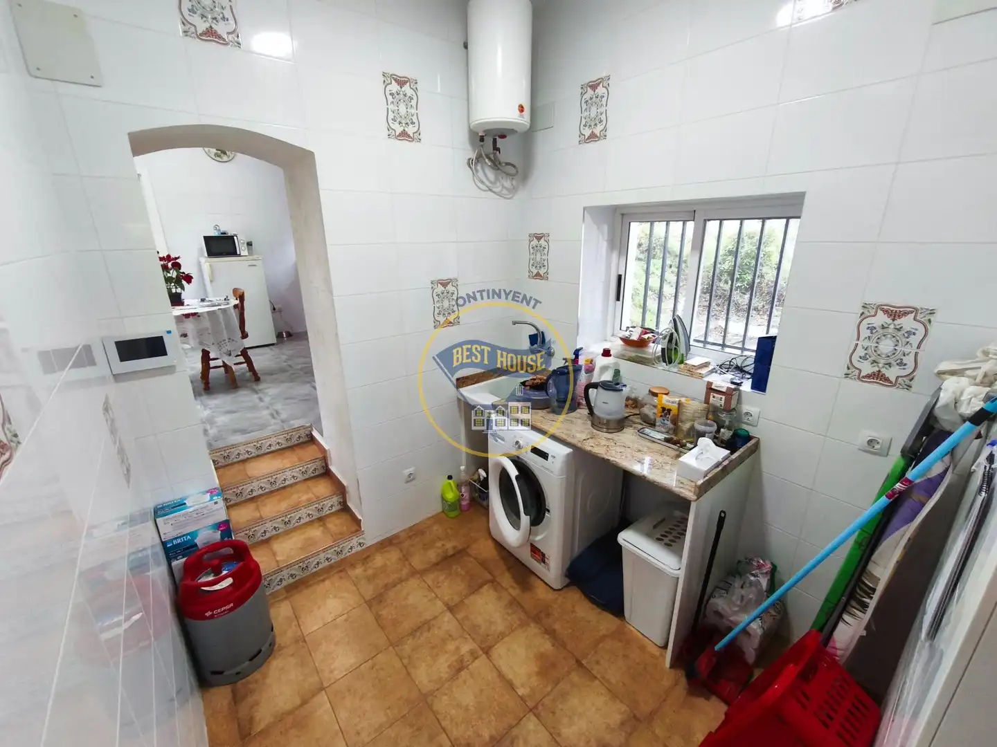Cuina de Casa o xalet en venda en Aielo de Malferit amb Aire condicionat