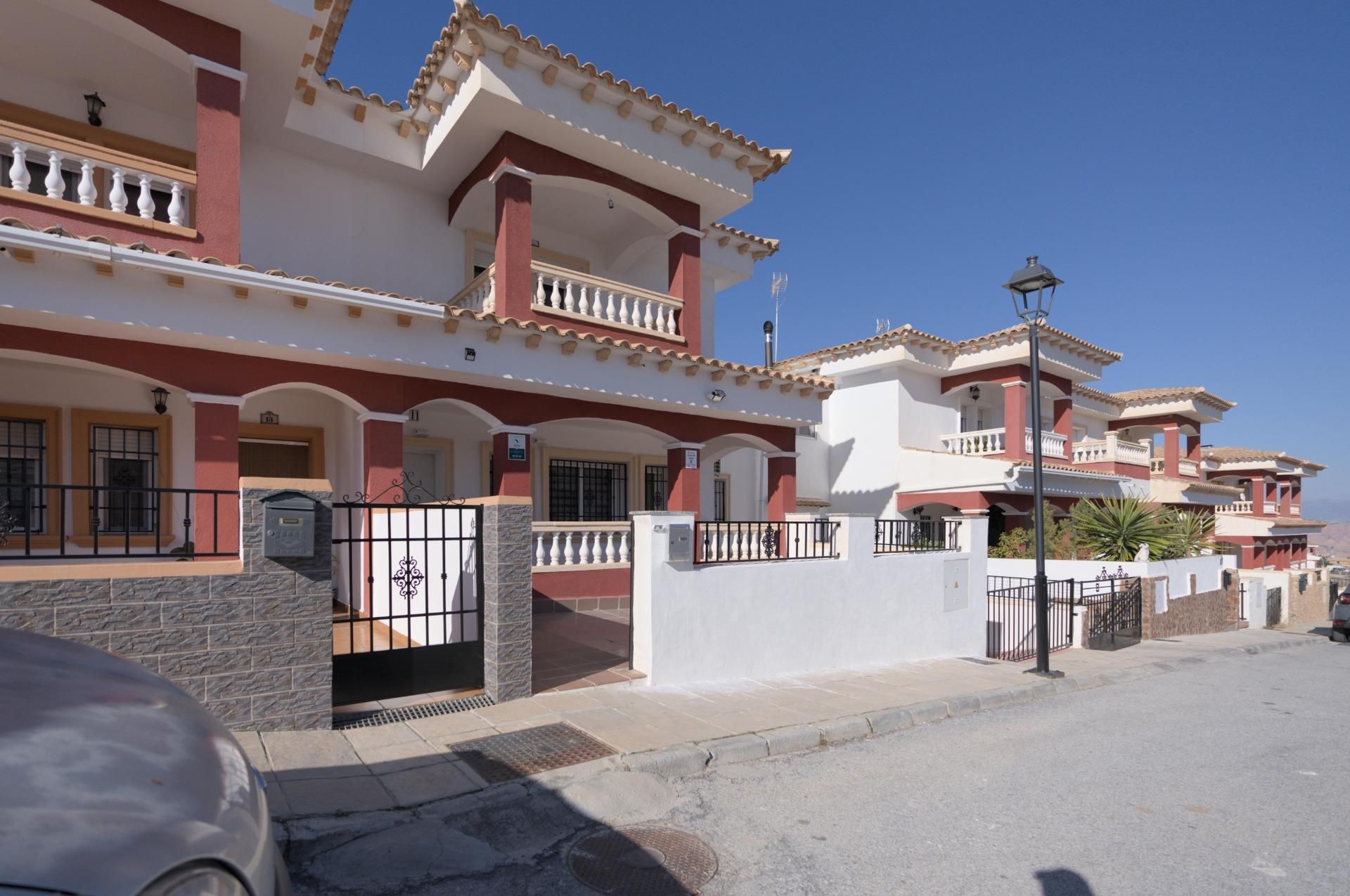 Exterior view of Single-family semi-detached for sale in Freila  with Air Conditioner, Heating and Private garden