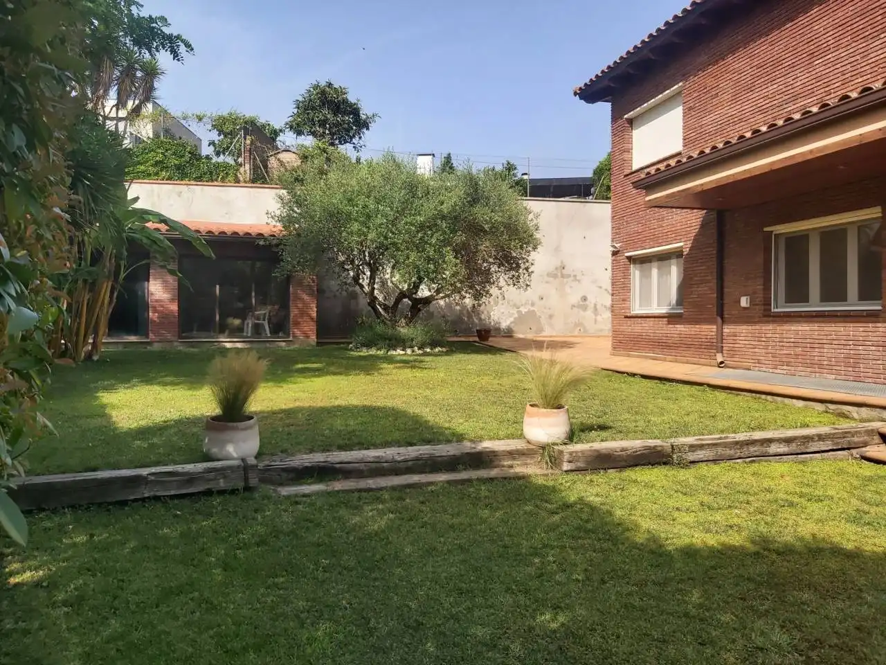 Garden of Houses for rent in Sant Cugat del Vallès  with Air Conditioner, Heating and Private garden