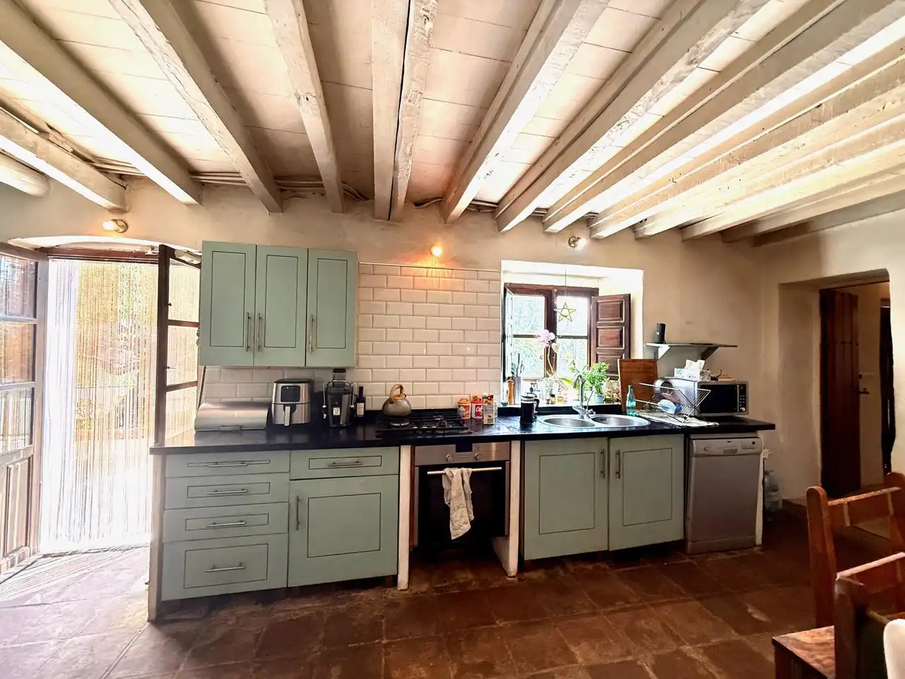 Cocina de Casa o chalet en venta en Almuñécar con Aire acondicionado, Jardín privado y Terraza