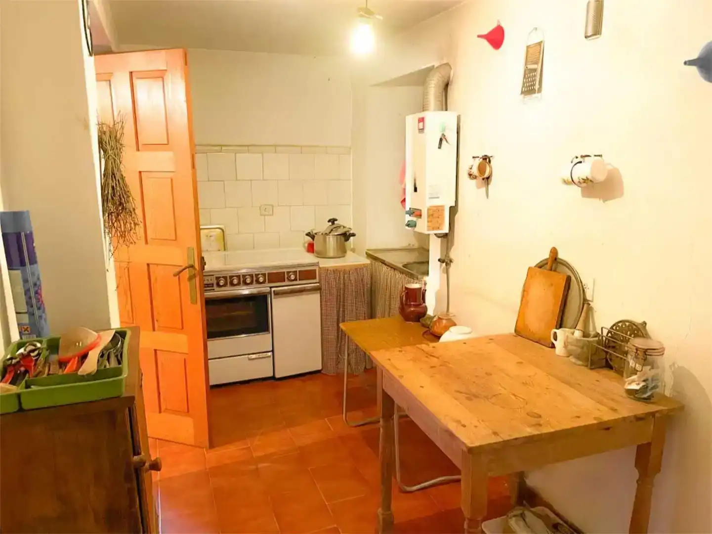 Cuina de Casa o xalet en venda en O Vicedo 