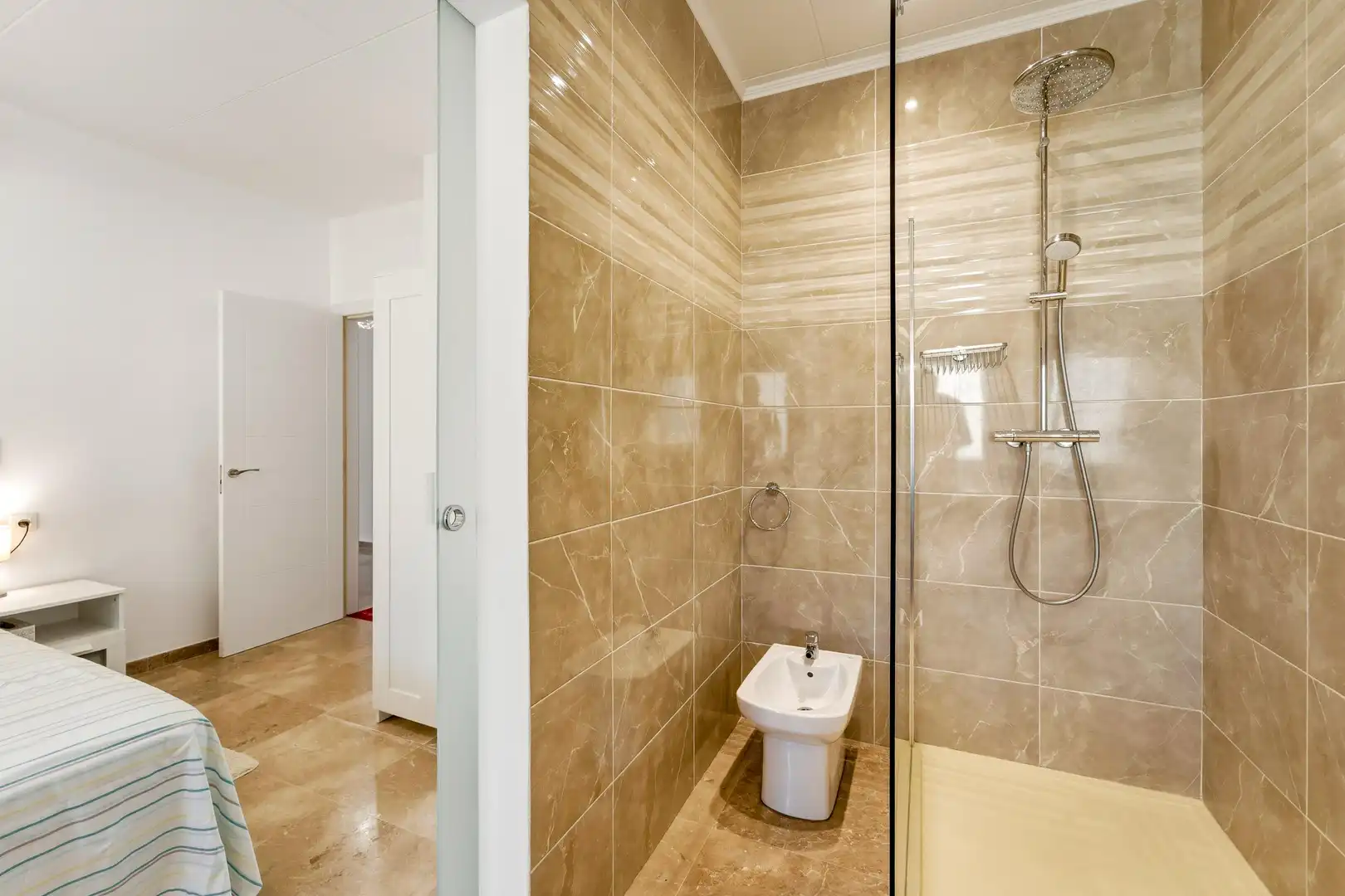 Badezimmer von Country house zur Miete in Tossa de Mar mit Privatgarten, Alarm und Gemeinschaftspool