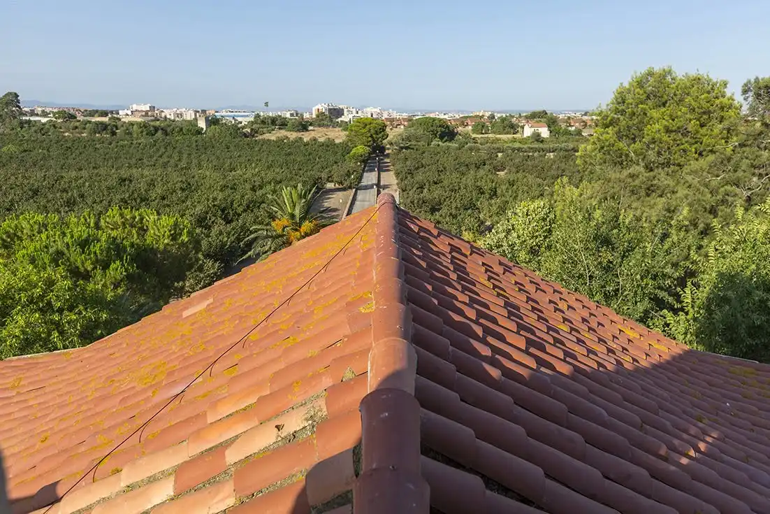 Vista exterior de Finca rústica en venta en Reus con Terraza, Piscina y Amueblado