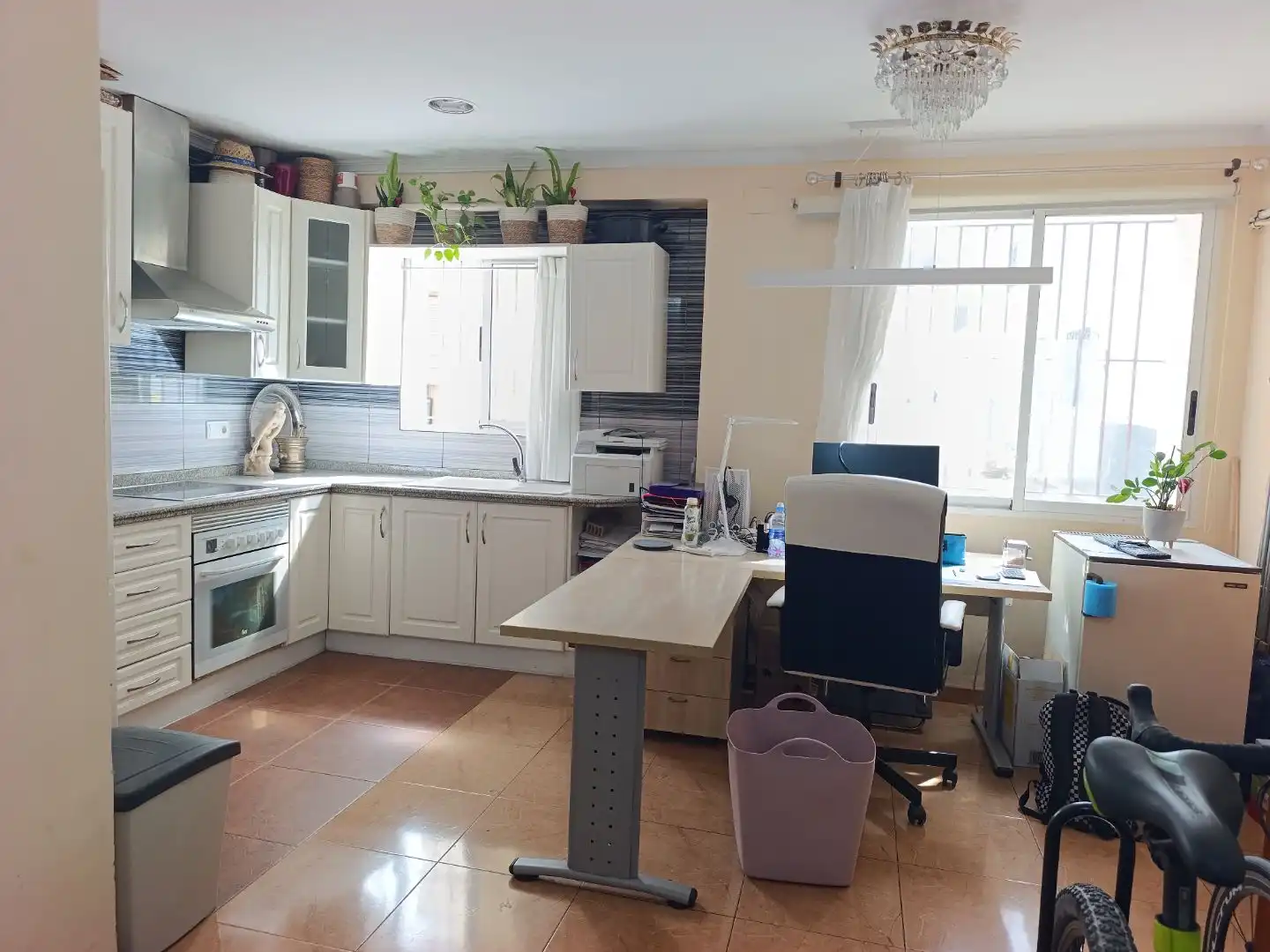 Cocina de Casa o chalet en venta en Oliva con Aire acondicionado, Terraza y Balcón