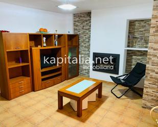 Living room of House or chalet for sale in Alfafara  with Air Conditioner and Balcony