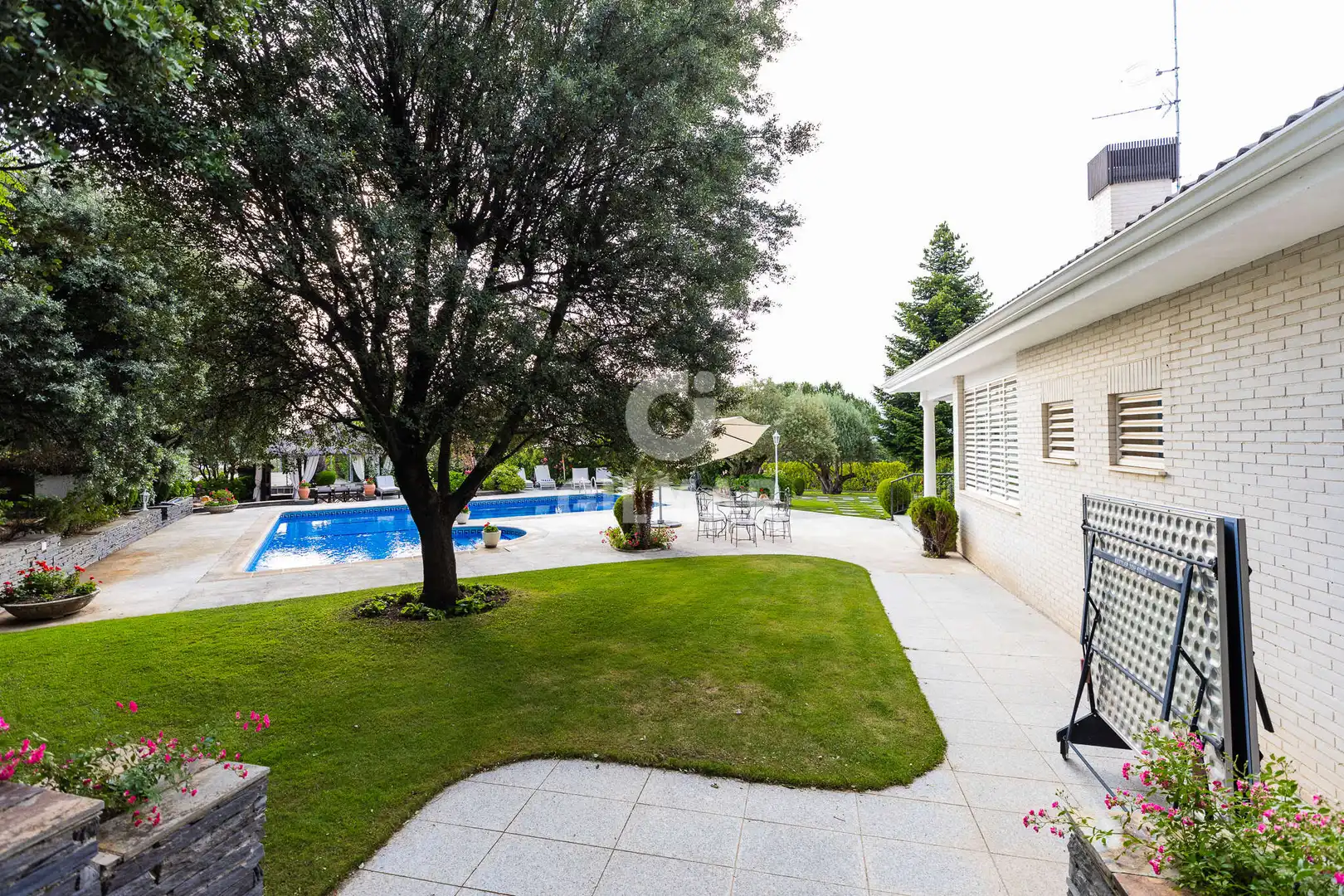 Garden of Houses for sale in Collado Villalba  with Heating, Private garden and Swimming Pool