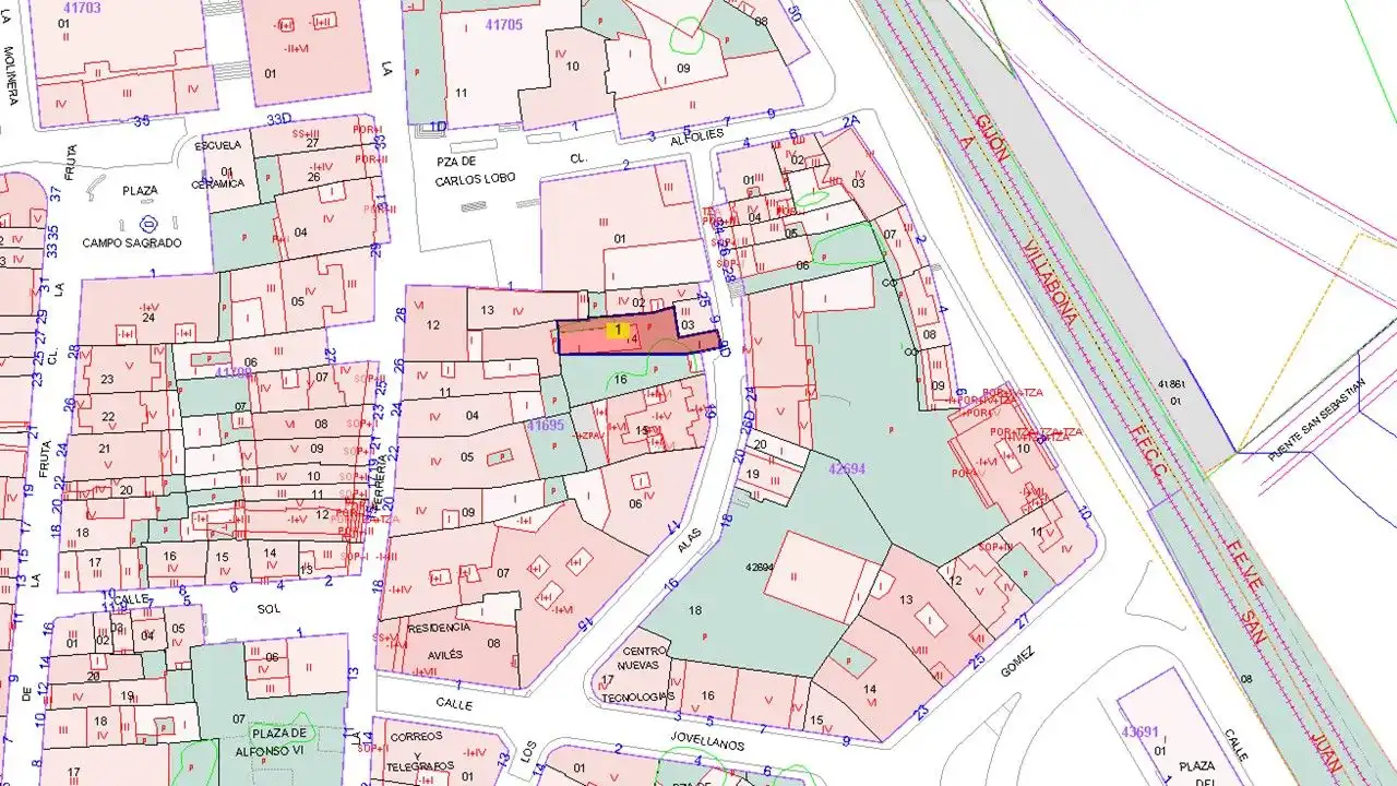 Residential land for sale in Calle Alas, imagen 3