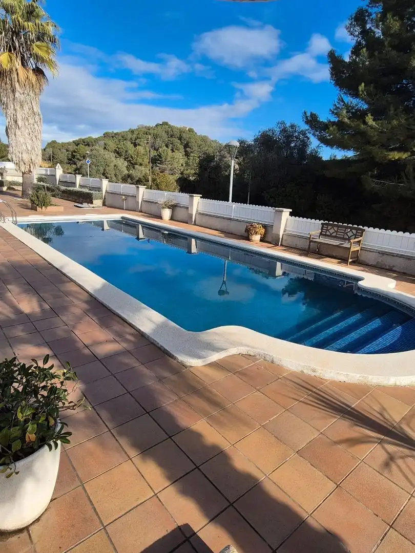 Swimming pool of Houses for sale in Calafell  with Air Conditioner, Heating and Private garden