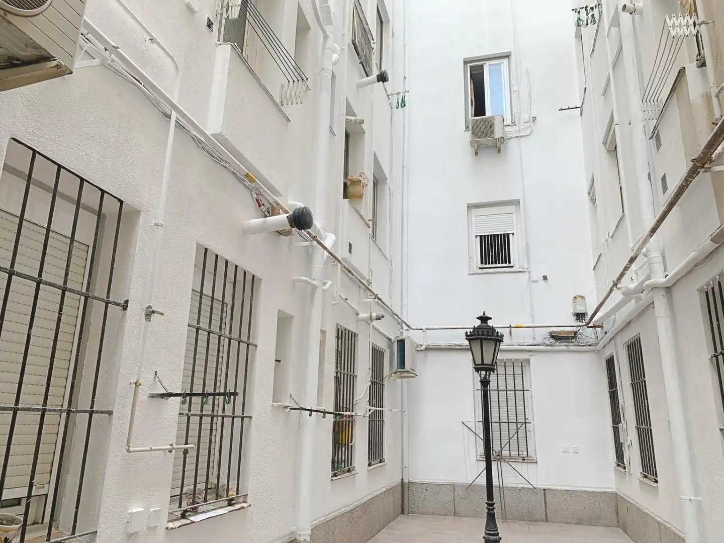 Vista exterior de Pis en venda en Madrid amb Aire condicionat, Calefacció i Moblat