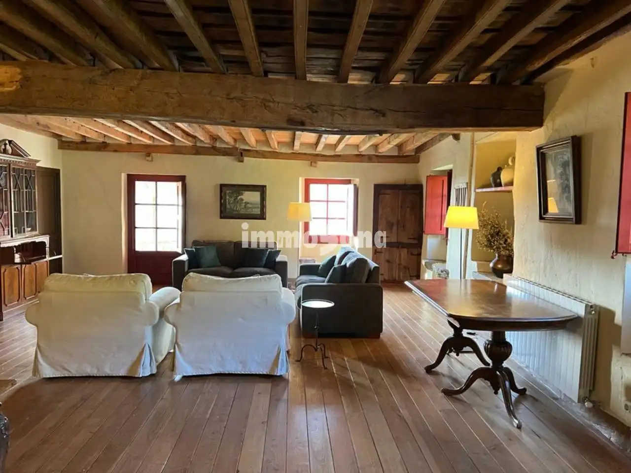 Sala de estar de Finca rústica en venta en Argelaguer con Calefacción, Jardín privado y Terraza