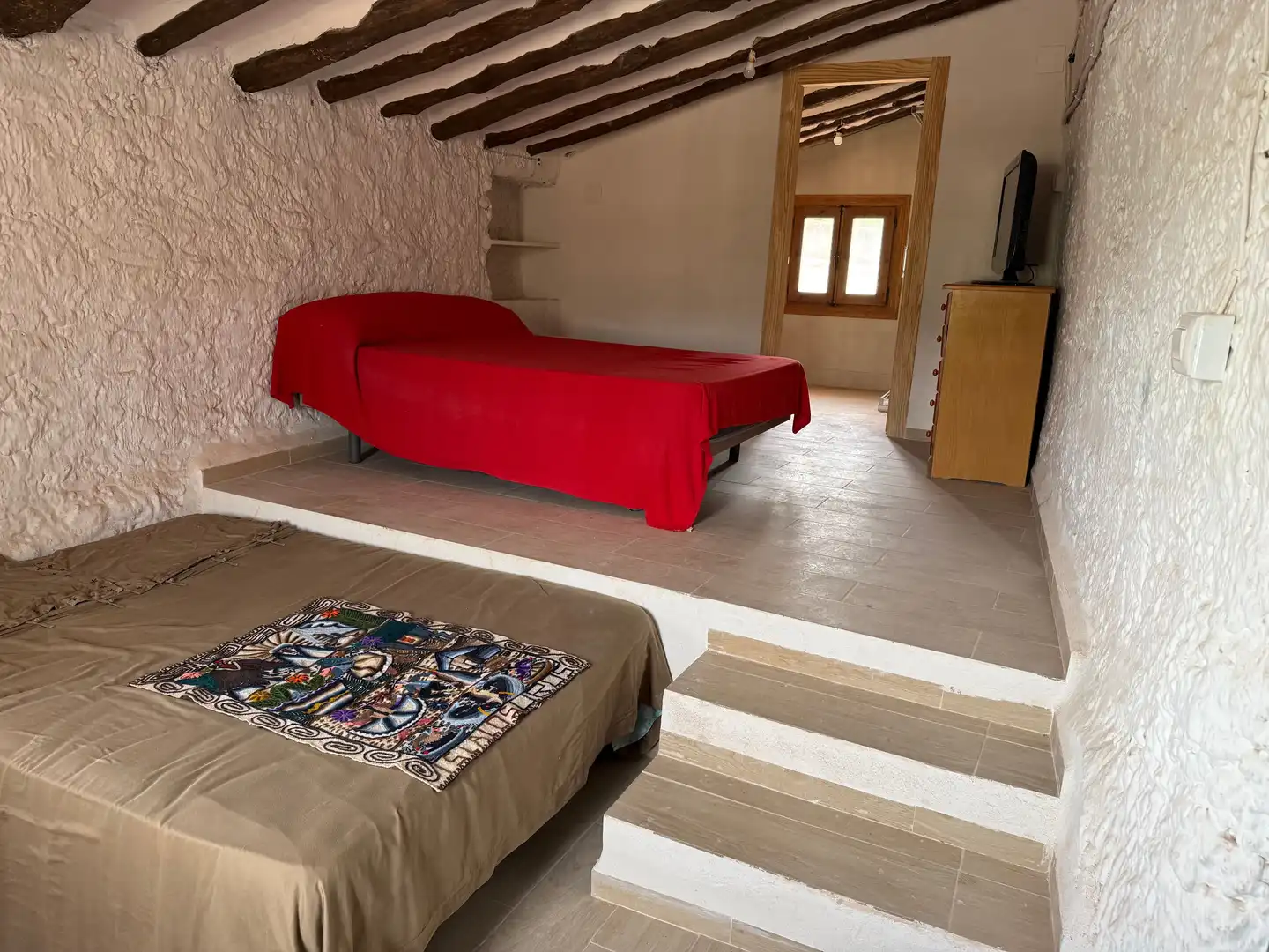 Sala d'estar de Casa o xalet en venda en Cúllar amb Aire condicionat, Jardí privat i Terrassa
