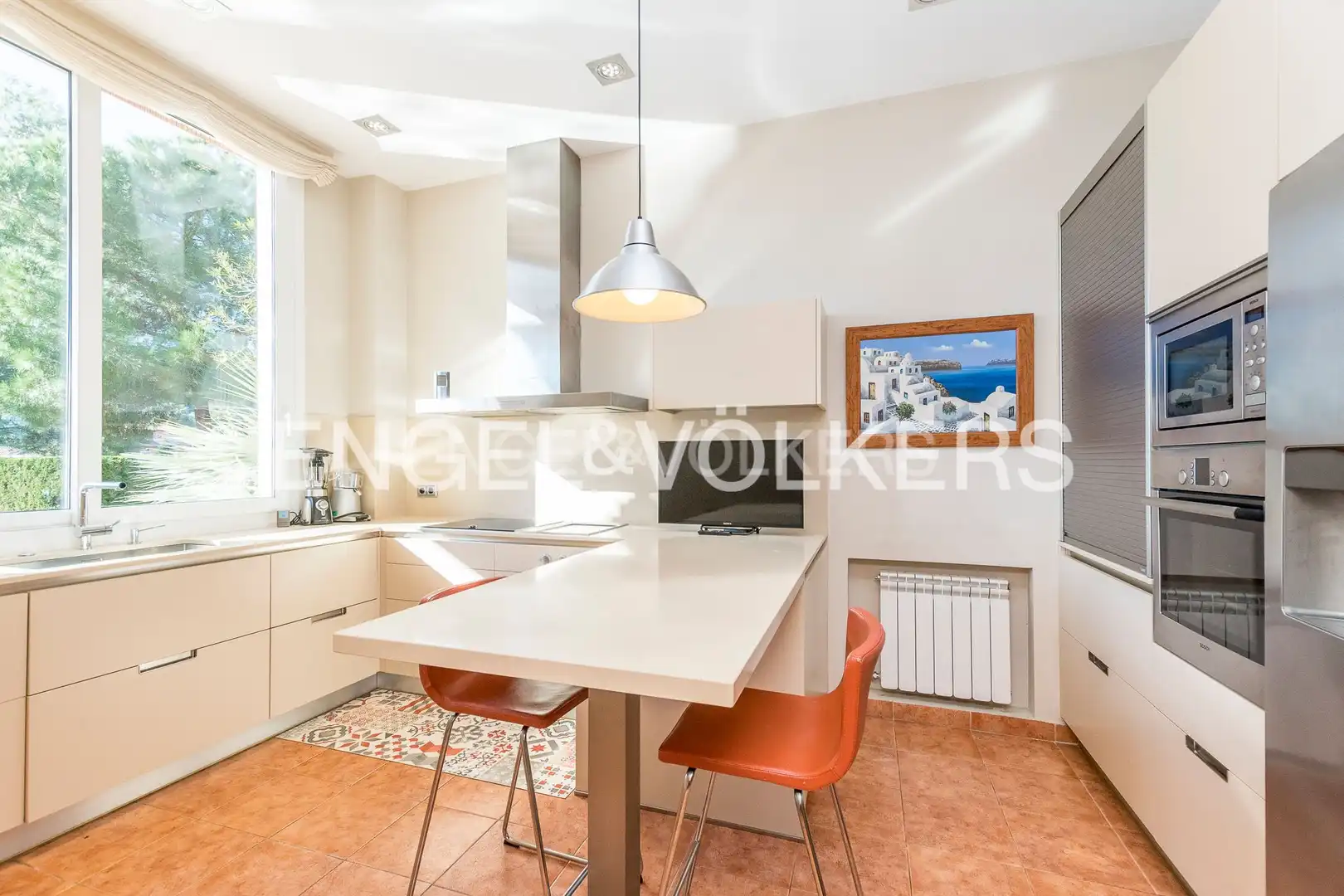 Cuina de Casa o xalet en venda en Cabrils amb Aire condicionat, Calefacció i Parquet
