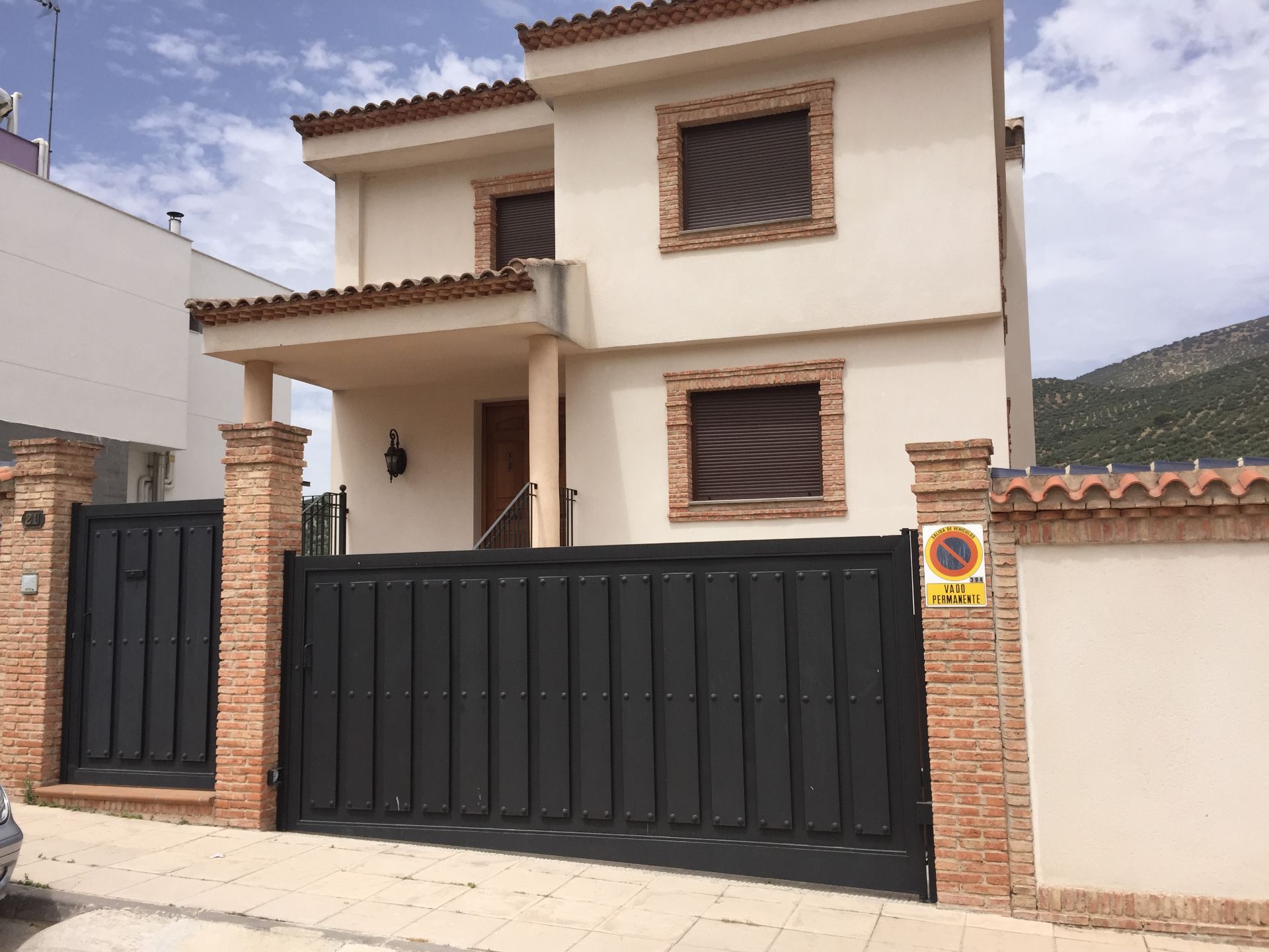 Vista exterior de Casa o chalet en venta en Los Villares con Aire acondicionado, Calefacción y Jardín privado
