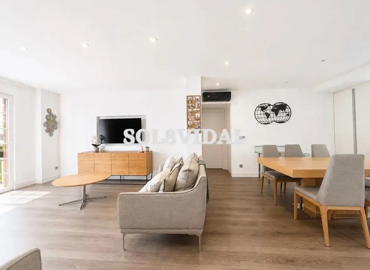 Living room of Flat for rent in Orihuela  with Air Conditioner, Heating and Furnished