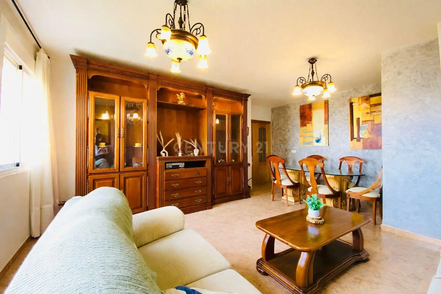 Sala de estar de Apartamento en venta en El Ejido