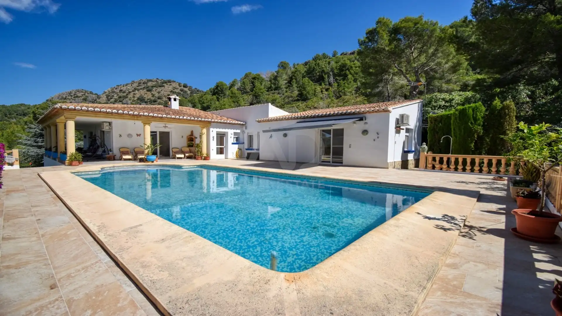 Vista exterior de Casa o xalet en venda en Pedreguer amb Aire condicionat, Calefacció i Terrassa
