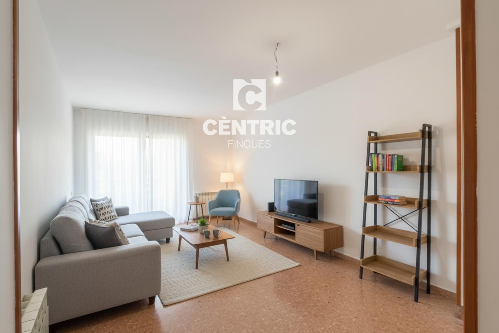 Sala de estar de Piso en venta en Terrassa con Calefacción y Terraza