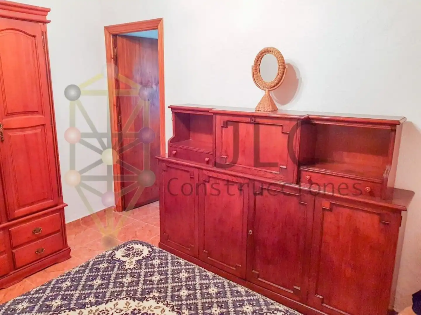 Habitación de Casa o chalet en venta en Fuente Álamo de Murcia con Aire acondicionado, Jardín privado y Terraza