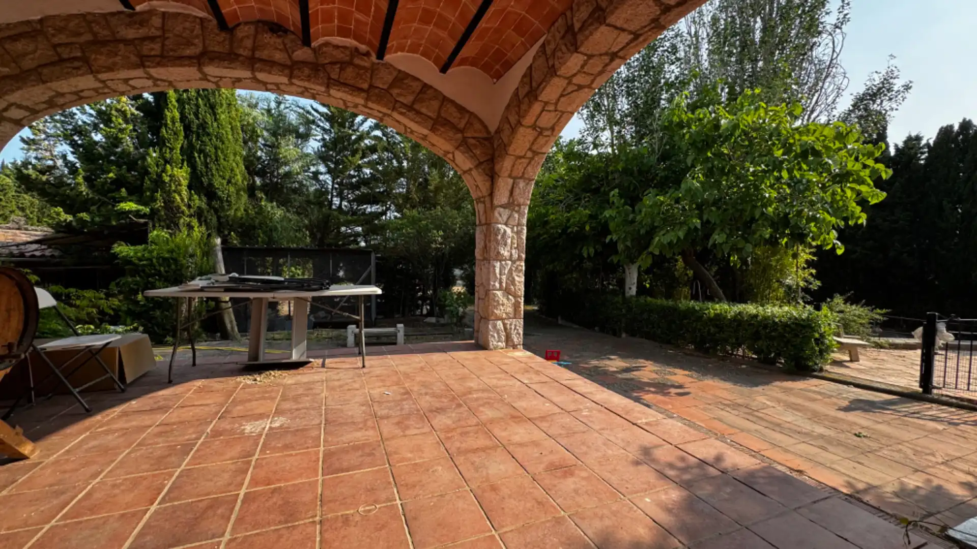 Terrassa de Casa o xalet en venda en El Catllar  amb Calefacció, Jardí privat i Terrassa