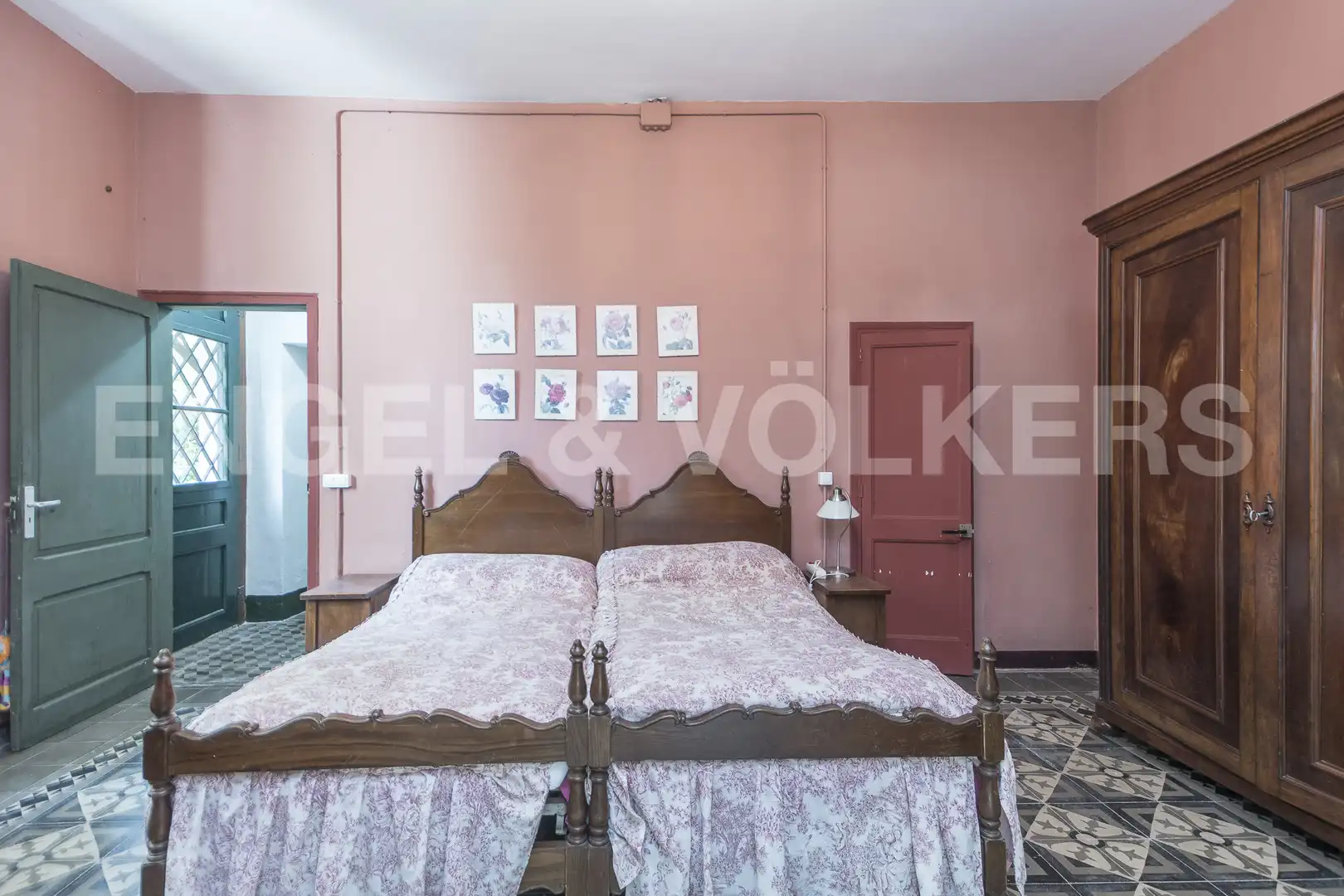 Habitación de Finca rústica en venta en Sant Cebrià de Vallalta con Calefacción, Jardín privado y Terraza