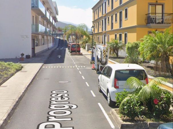 Vista exterior de Garaje en venta en Tazacorte