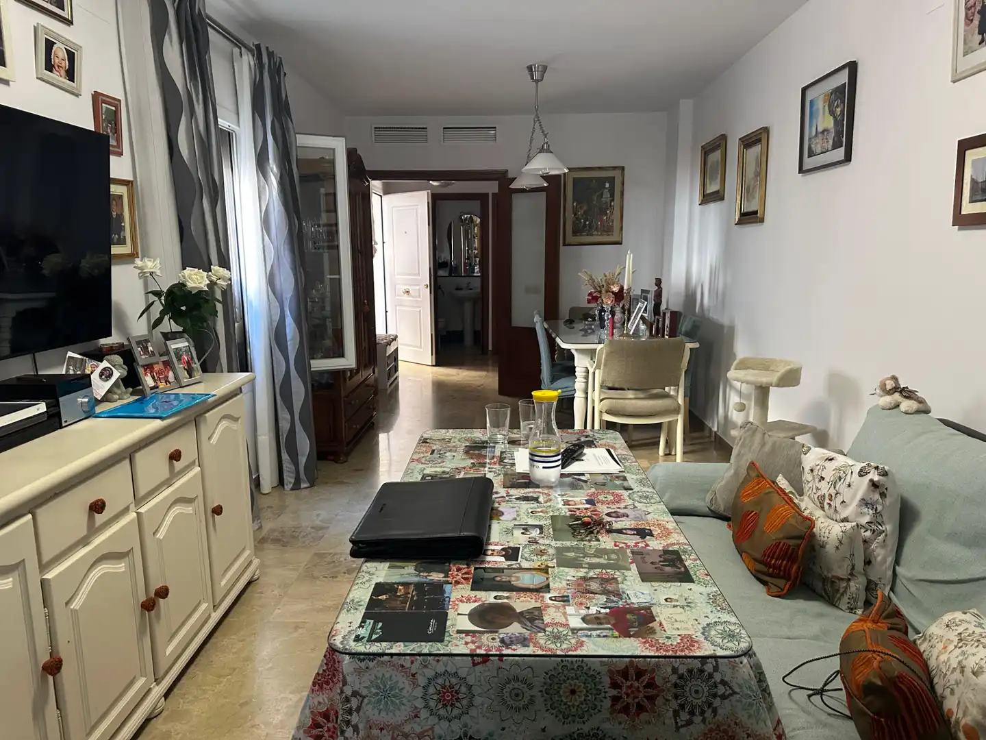 Comedor de Casa o chalet en venta en Alcalá del Río con Aire acondicionado, Jardín privado y Amueblado
