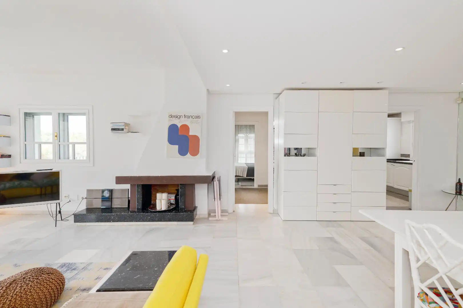Sala de estar de Piso en venta en Marbella con Aire acondicionado, Calefacción y Terraza