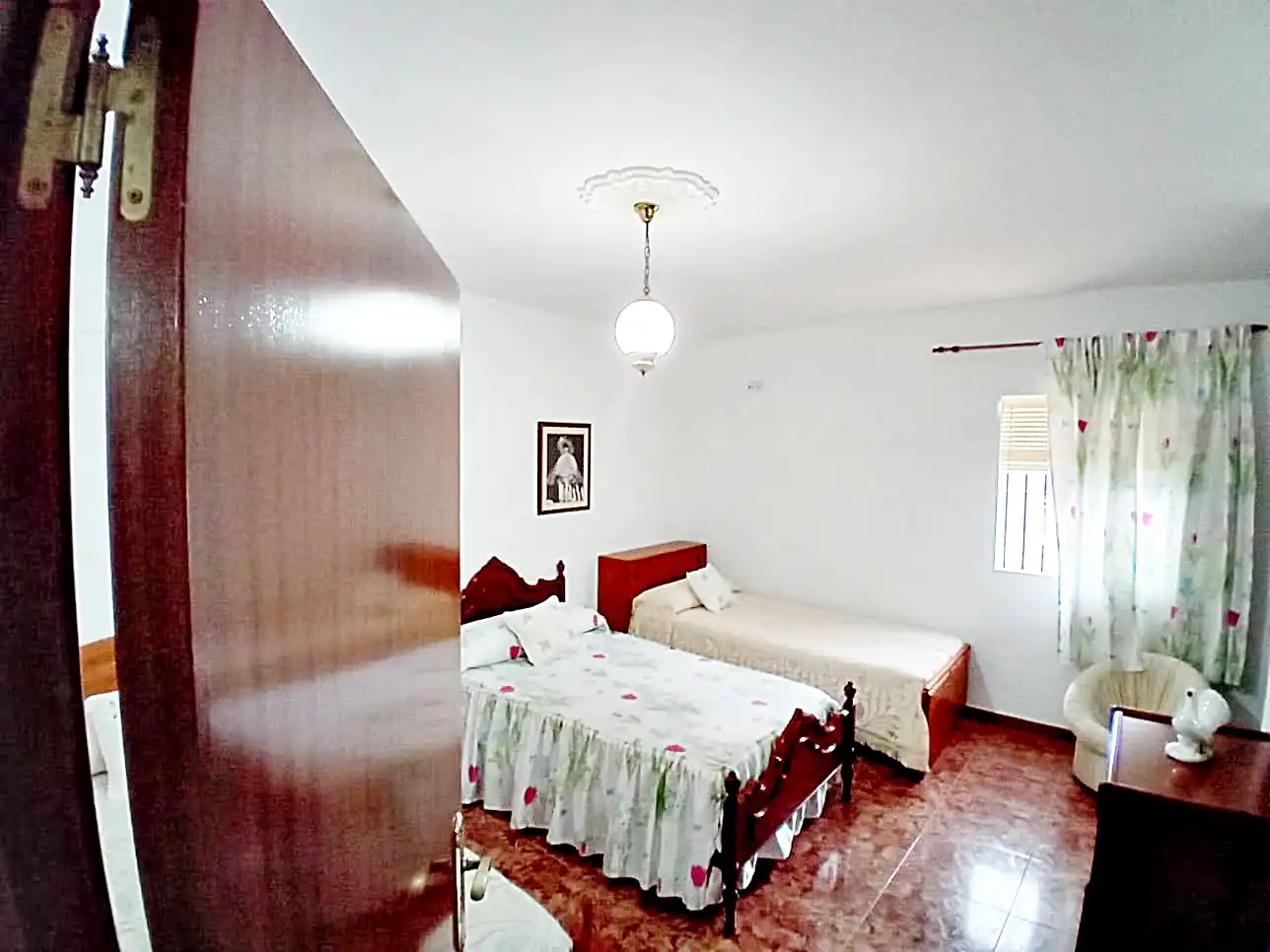 Schlafzimmer von Country house zum Verkauf in Álora mit Privatgarten, Terrasse und Abstellraum