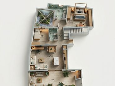 Penthouse with balcony for sale in Ciutadella