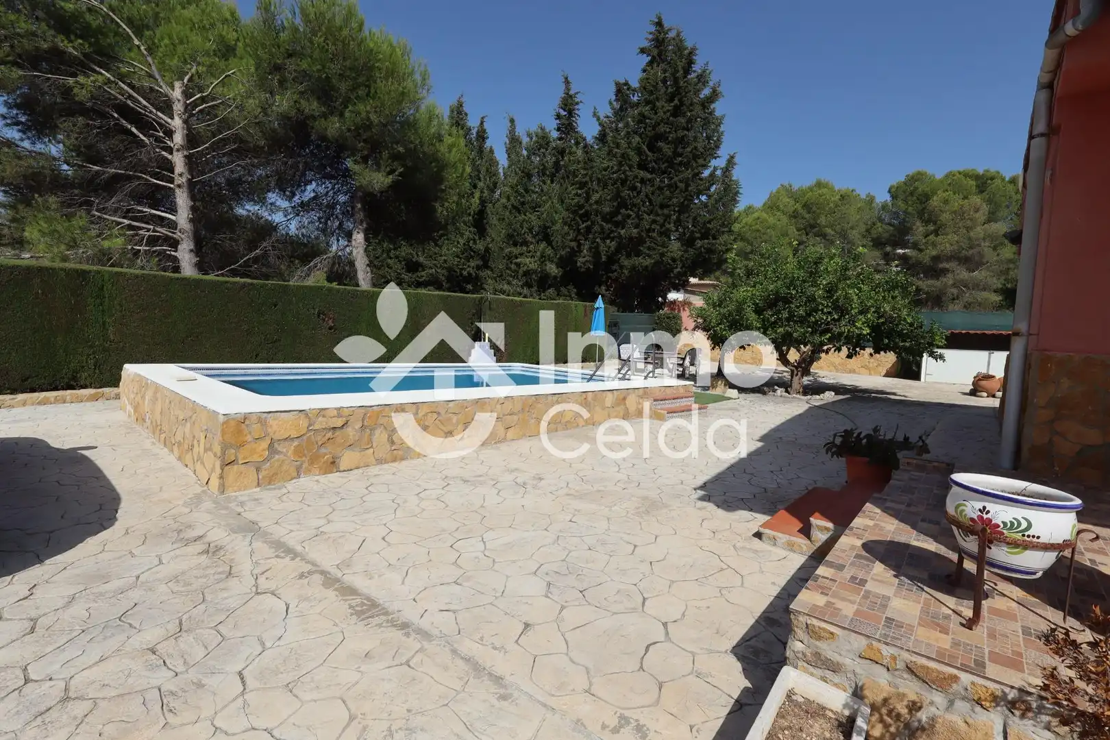 Piscina de Casa o xalet en venda en Godelleta amb Aire condicionat, Calefacció i Jardí privat