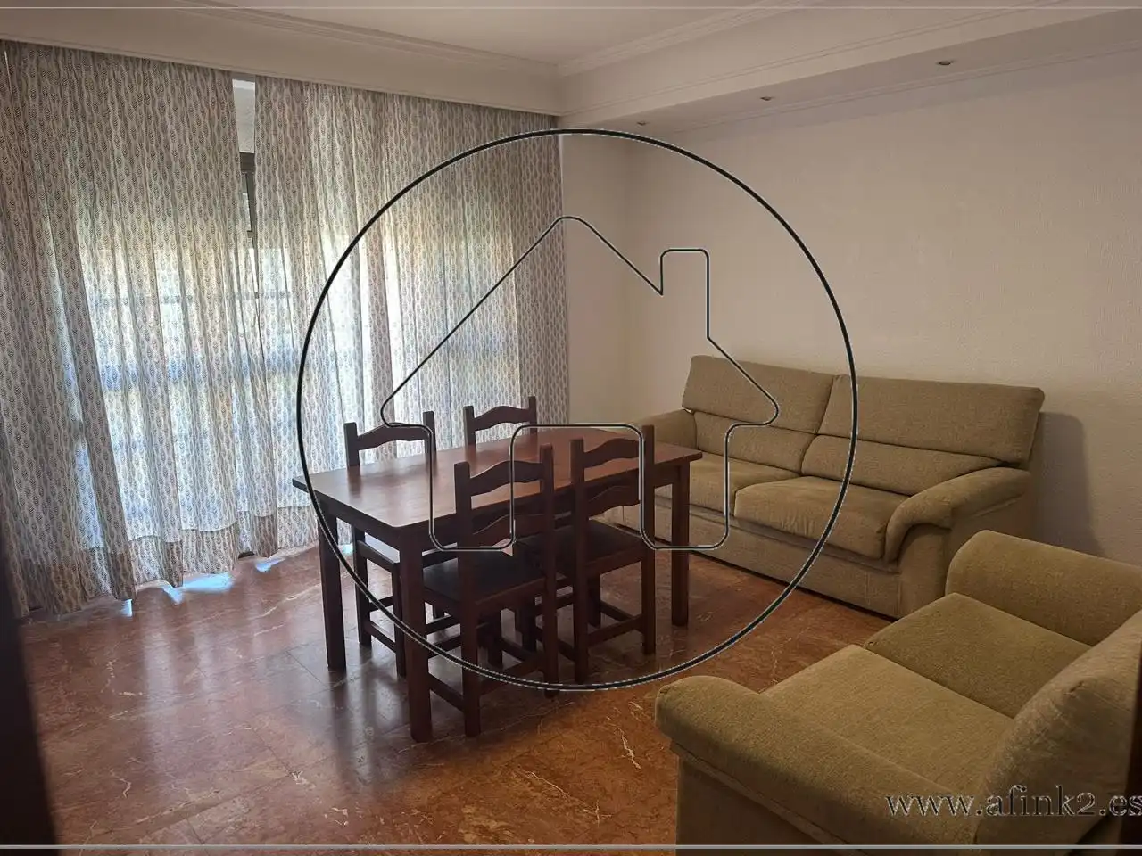 Living room of Flat for rent in Huelva  with Furnished