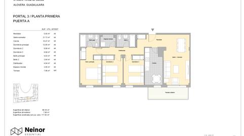 Foto 2 de vivienda de obra nueva en Piso en venta en    Calle Gabriel García Márquez, Alovera, Guadalajara