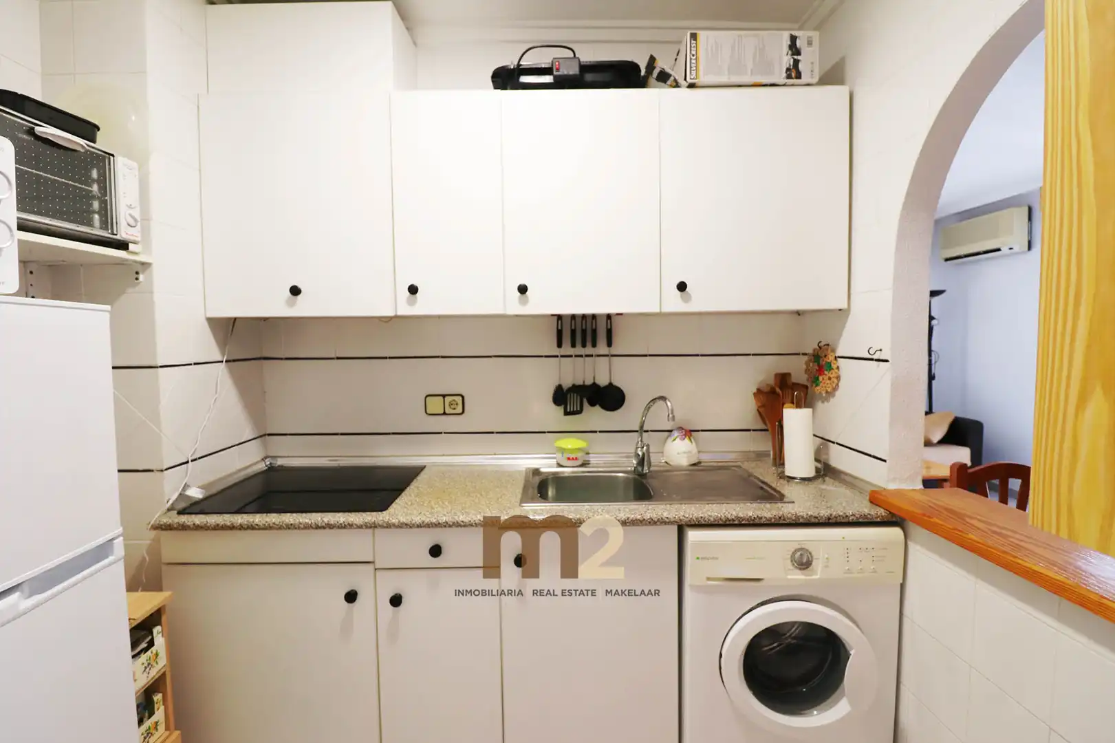 Cocina de Apartamento en venta en Torrevieja con Aire acondicionado, Terraza y Amueblado