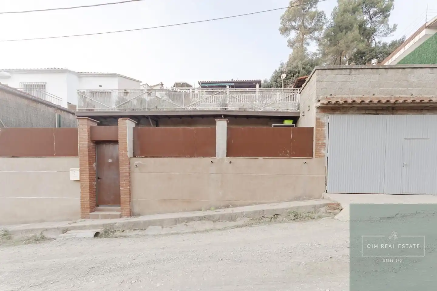 Vista exterior de Casa o chalet en venta en Molins de Rei con Jardín privado, Terraza y Piscina